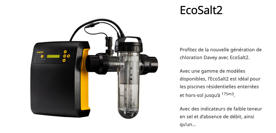 accessoires : installation d'Electrolyser