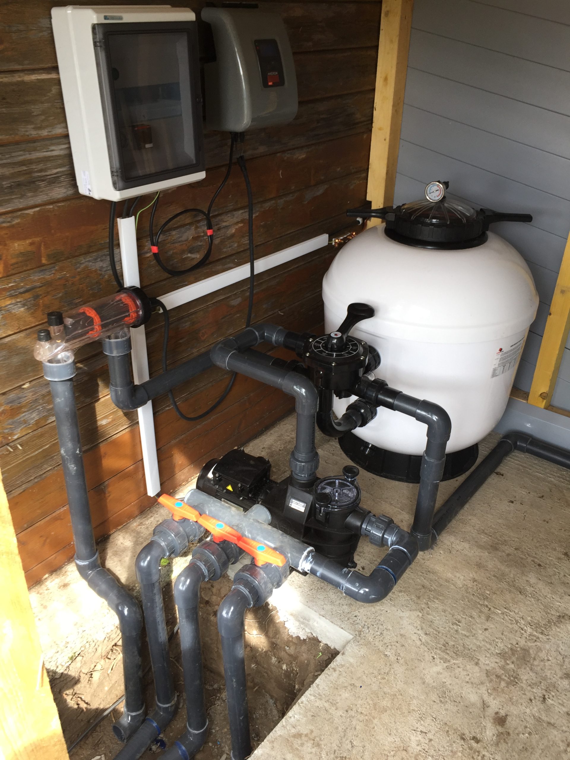 rénovations de piscines en gironde et installation de filtration piscine